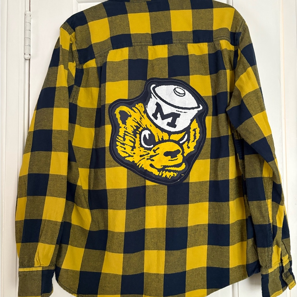 University of Michigan flannel shirt